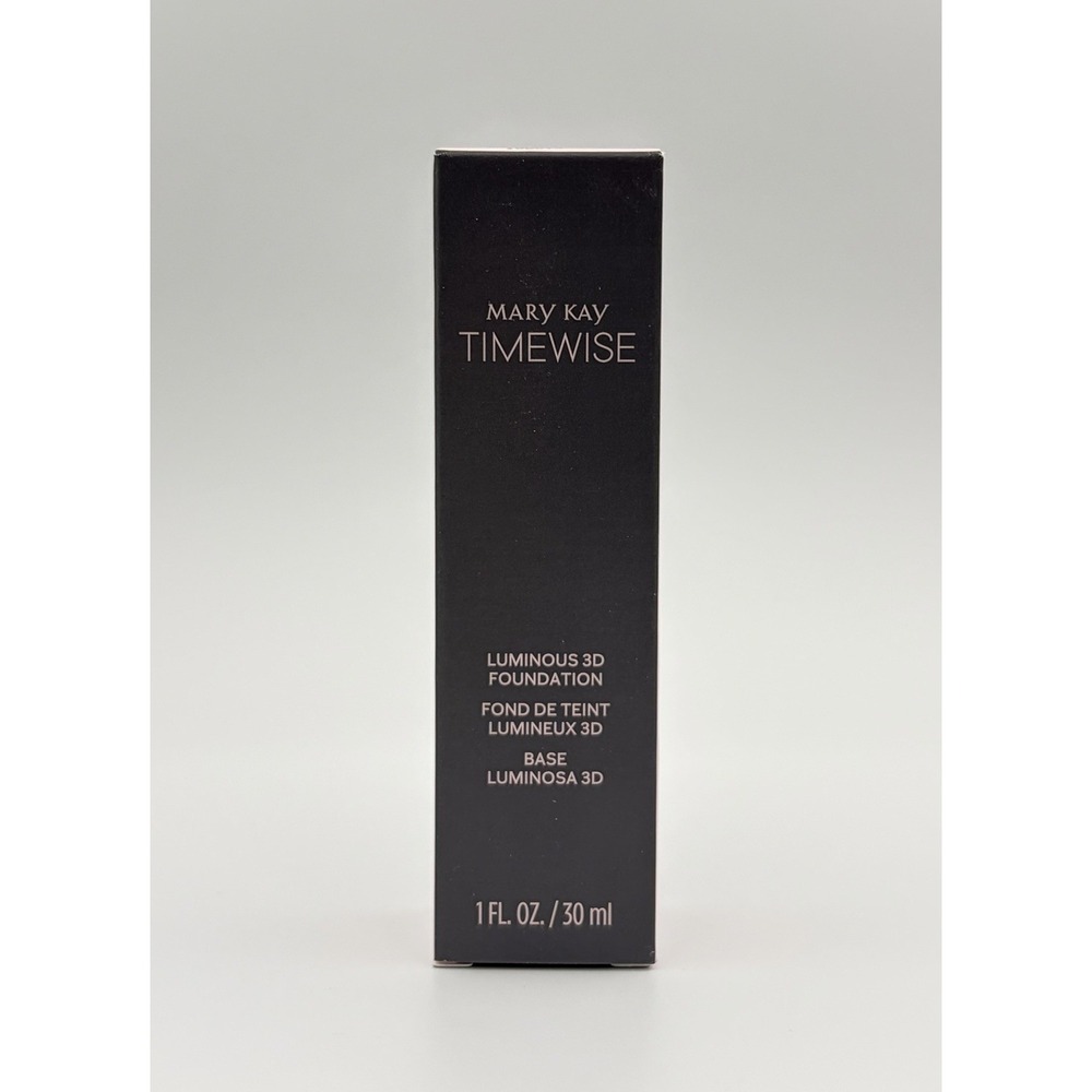Mary Kay TimeWise Luminous 3D Foundation Ivory N 140 Normal to Dry Skin 1oz NIB